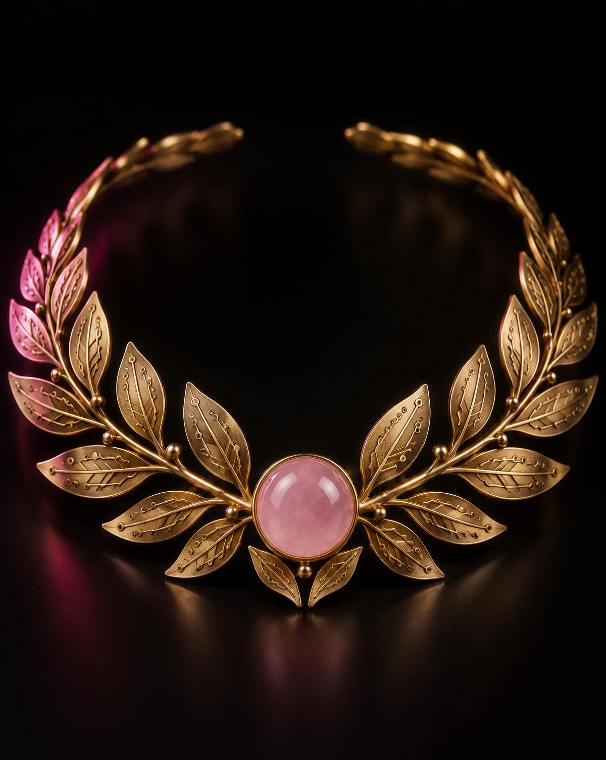 Aureate Laurel Collar